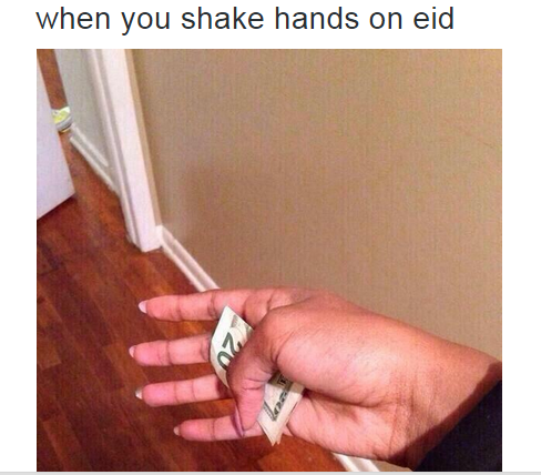 shake hands eid
