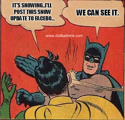 snow funny kashmir fb