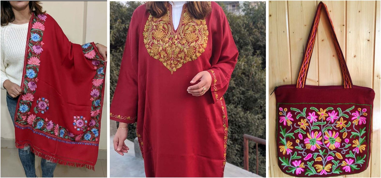 Top Kashmir Souvenirs: Shawls And Tilla Pheran To Buy